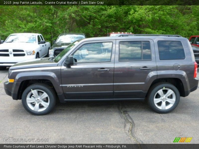 Granite Crystal Metallic / Dark Slate Gray 2015 Jeep Patriot Latitude