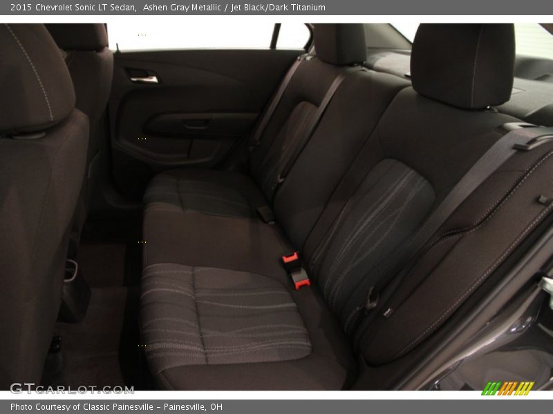 Ashen Gray Metallic / Jet Black/Dark Titanium 2015 Chevrolet Sonic LT Sedan
