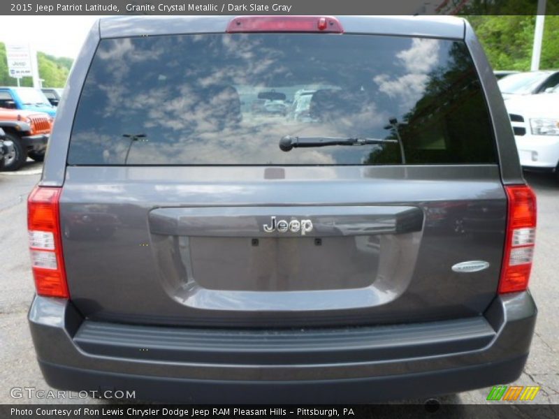 Granite Crystal Metallic / Dark Slate Gray 2015 Jeep Patriot Latitude