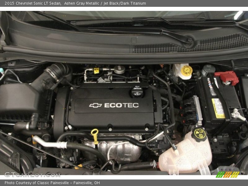  2015 Sonic LT Sedan Engine - 1.8 Liter DOHC 16-Valve VVT ECOTEC 4 Cylinder