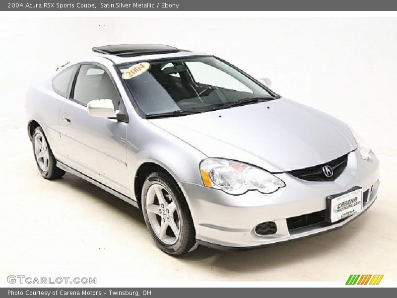 Satin Silver Metallic / Ebony 2004 Acura RSX Sports Coupe