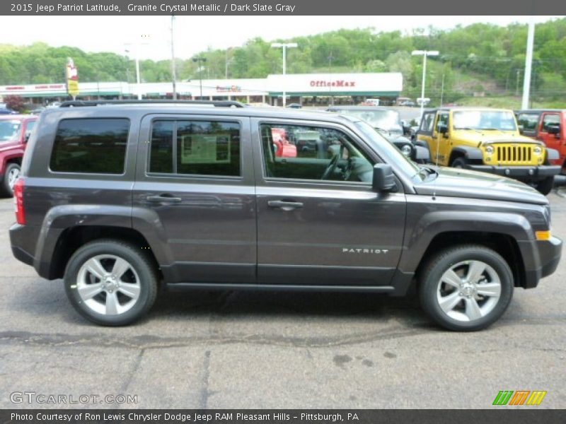 Granite Crystal Metallic / Dark Slate Gray 2015 Jeep Patriot Latitude