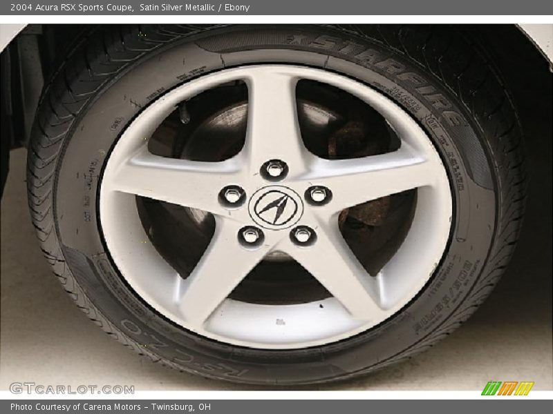 Satin Silver Metallic / Ebony 2004 Acura RSX Sports Coupe