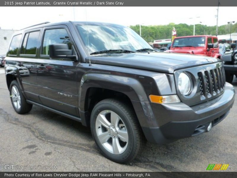 Granite Crystal Metallic / Dark Slate Gray 2015 Jeep Patriot Latitude