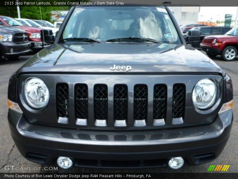 Granite Crystal Metallic / Dark Slate Gray 2015 Jeep Patriot Latitude