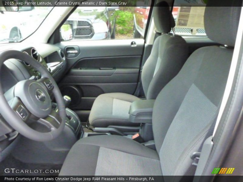 Granite Crystal Metallic / Dark Slate Gray 2015 Jeep Patriot Latitude