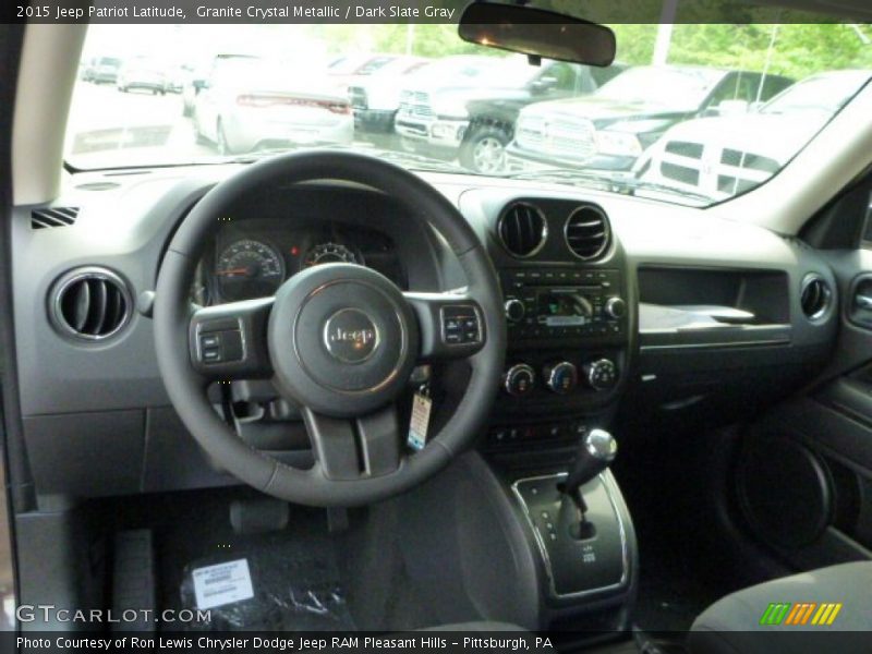 Granite Crystal Metallic / Dark Slate Gray 2015 Jeep Patriot Latitude