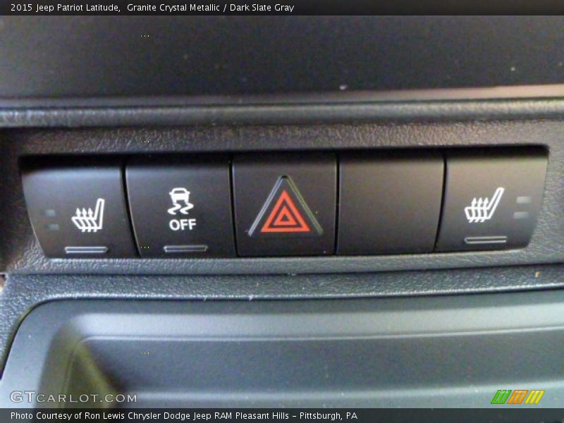 Granite Crystal Metallic / Dark Slate Gray 2015 Jeep Patriot Latitude