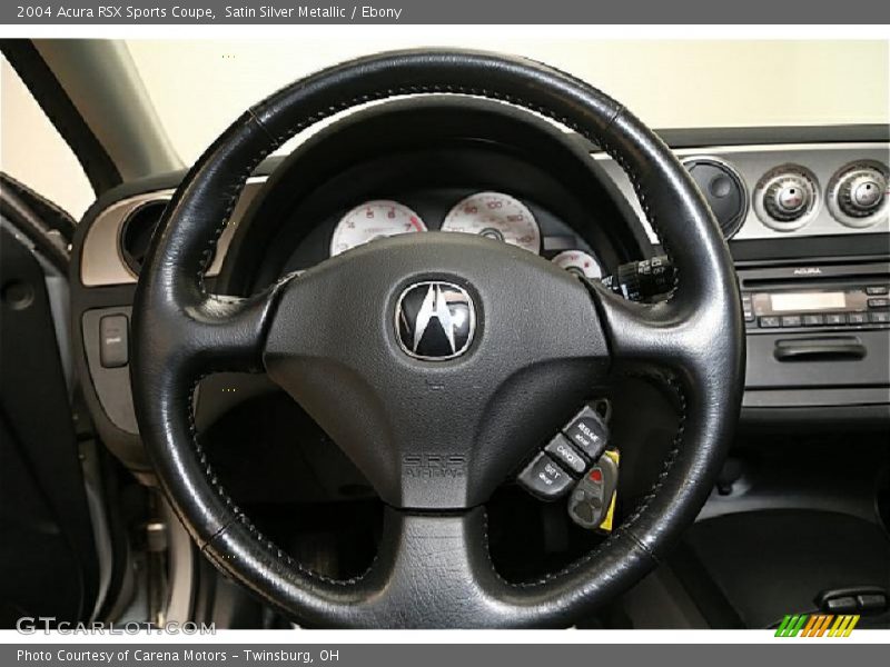Satin Silver Metallic / Ebony 2004 Acura RSX Sports Coupe
