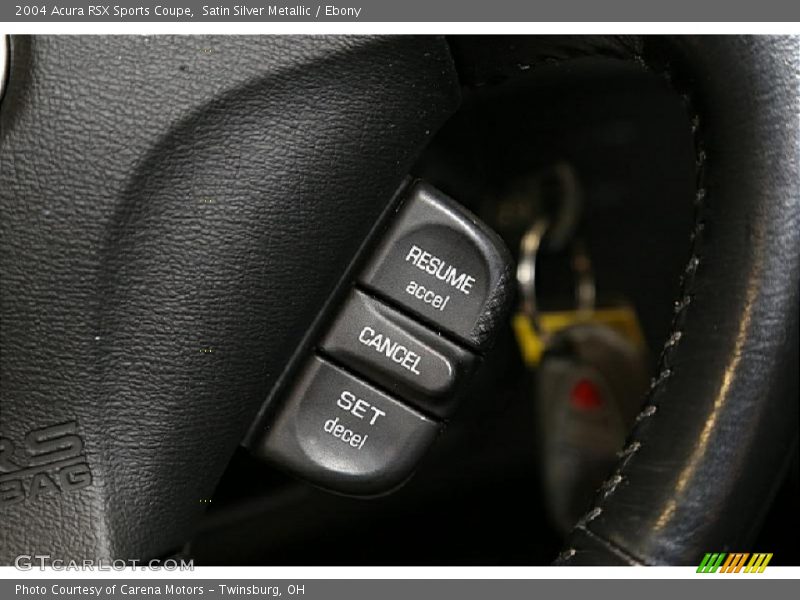 Satin Silver Metallic / Ebony 2004 Acura RSX Sports Coupe
