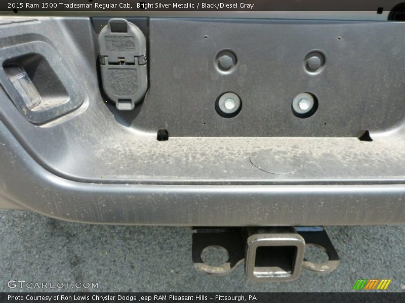 Bright Silver Metallic / Black/Diesel Gray 2015 Ram 1500 Tradesman Regular Cab