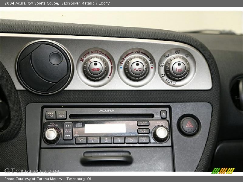 Satin Silver Metallic / Ebony 2004 Acura RSX Sports Coupe
