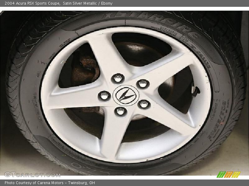 Satin Silver Metallic / Ebony 2004 Acura RSX Sports Coupe
