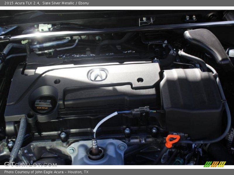 Slate Silver Metallic / Ebony 2015 Acura TLX 2.4