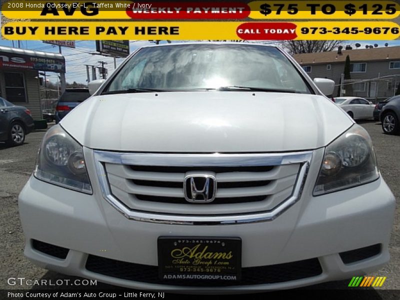 Taffeta White / Ivory 2008 Honda Odyssey EX-L