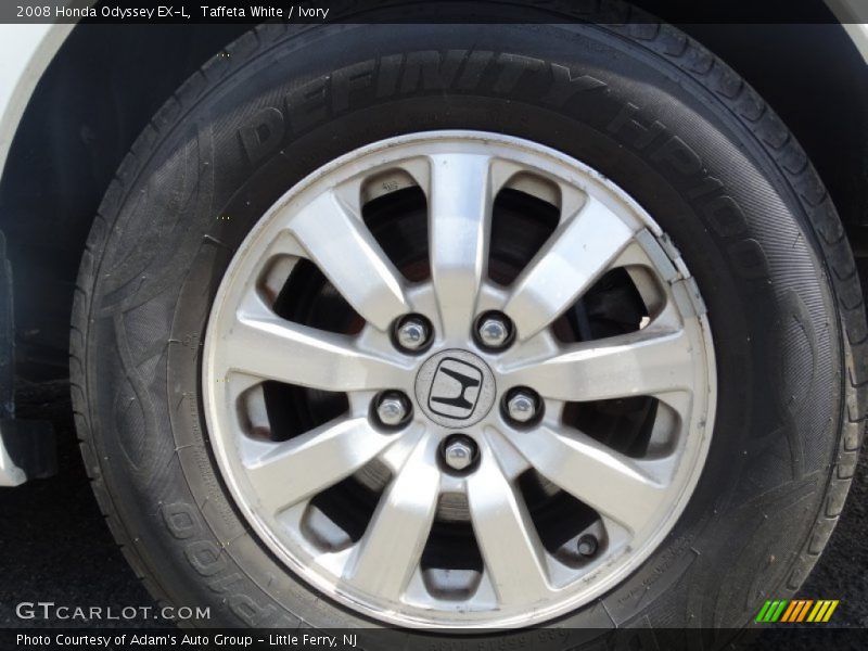 Taffeta White / Ivory 2008 Honda Odyssey EX-L
