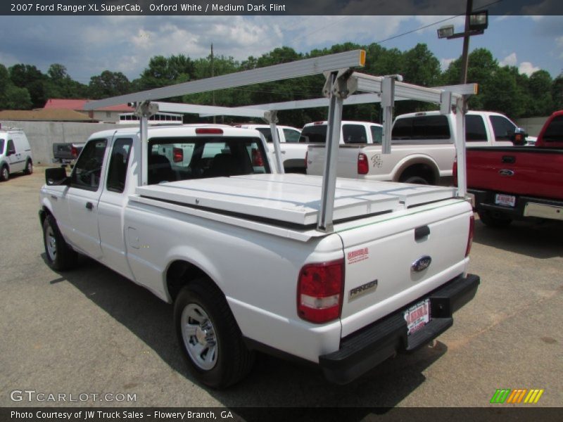 Oxford White / Medium Dark Flint 2007 Ford Ranger XL SuperCab