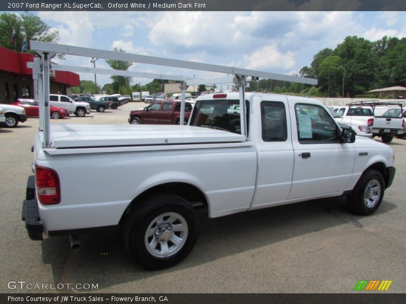 Oxford White / Medium Dark Flint 2007 Ford Ranger XL SuperCab