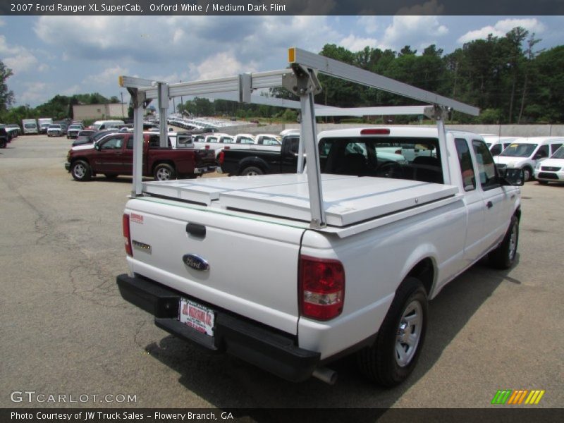 Oxford White / Medium Dark Flint 2007 Ford Ranger XL SuperCab