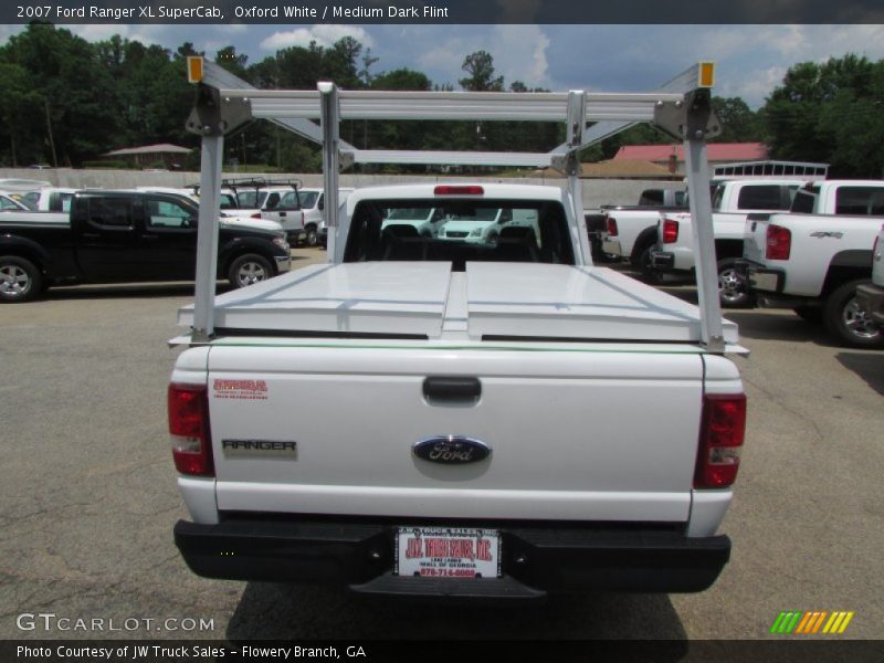 Oxford White / Medium Dark Flint 2007 Ford Ranger XL SuperCab