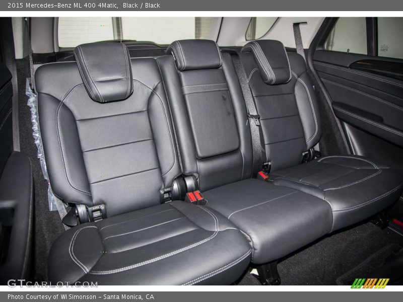 Black / Black 2015 Mercedes-Benz ML 400 4Matic