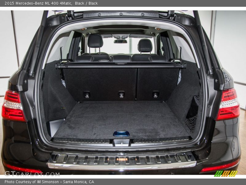Black / Black 2015 Mercedes-Benz ML 400 4Matic