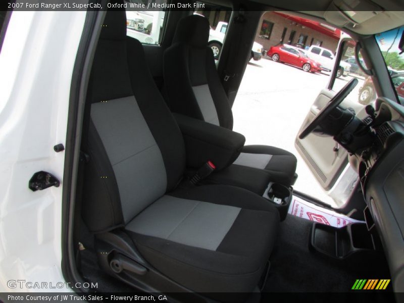 Oxford White / Medium Dark Flint 2007 Ford Ranger XL SuperCab