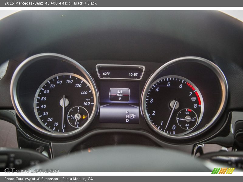 Black / Black 2015 Mercedes-Benz ML 400 4Matic