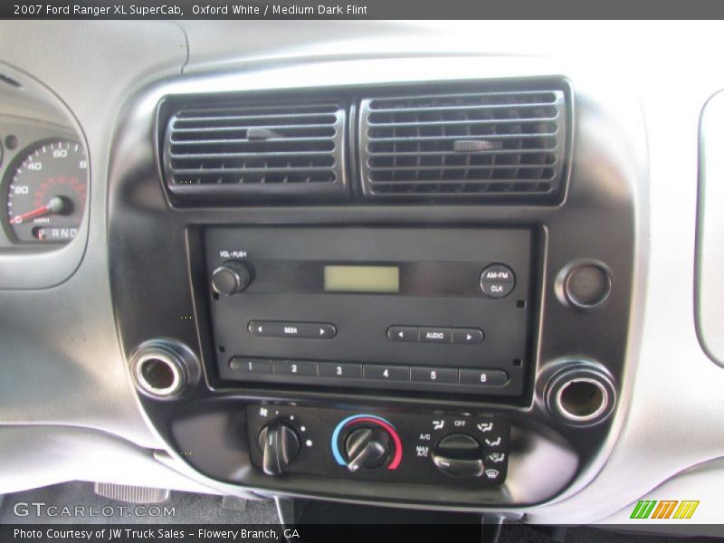 Oxford White / Medium Dark Flint 2007 Ford Ranger XL SuperCab