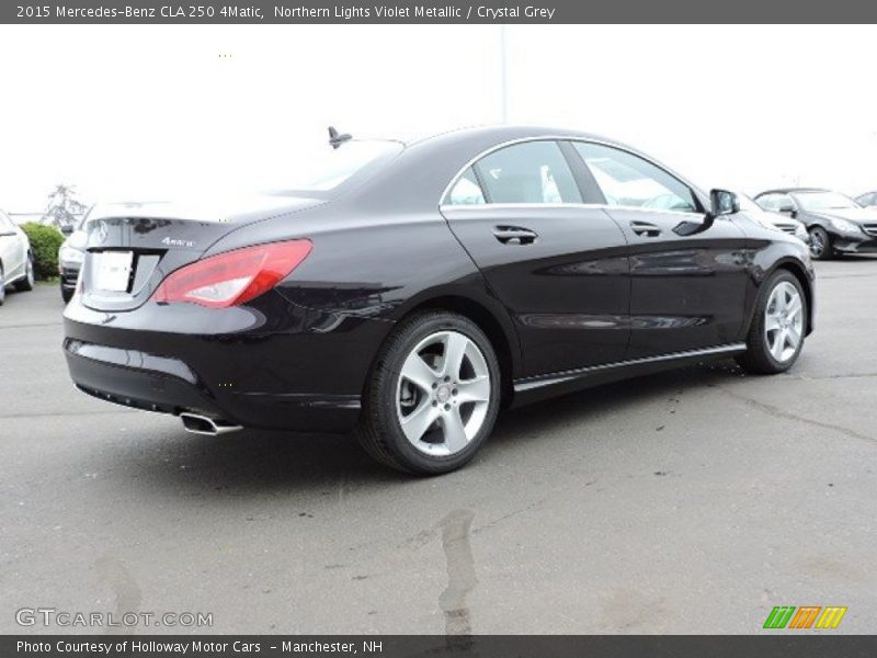 Northern Lights Violet Metallic / Crystal Grey 2015 Mercedes-Benz CLA 250 4Matic