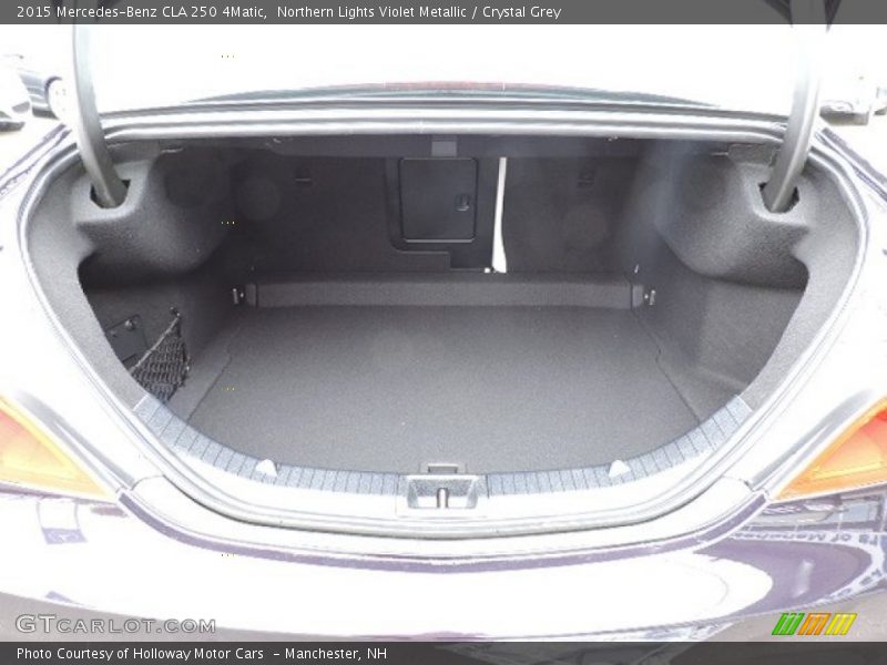  2015 CLA 250 4Matic Trunk