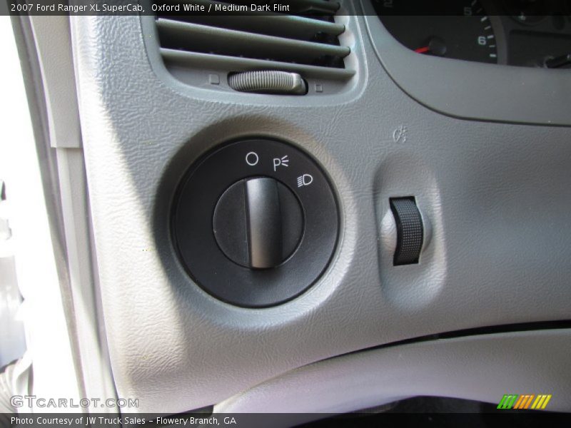 Oxford White / Medium Dark Flint 2007 Ford Ranger XL SuperCab