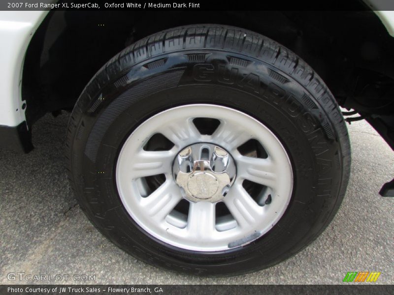 Oxford White / Medium Dark Flint 2007 Ford Ranger XL SuperCab