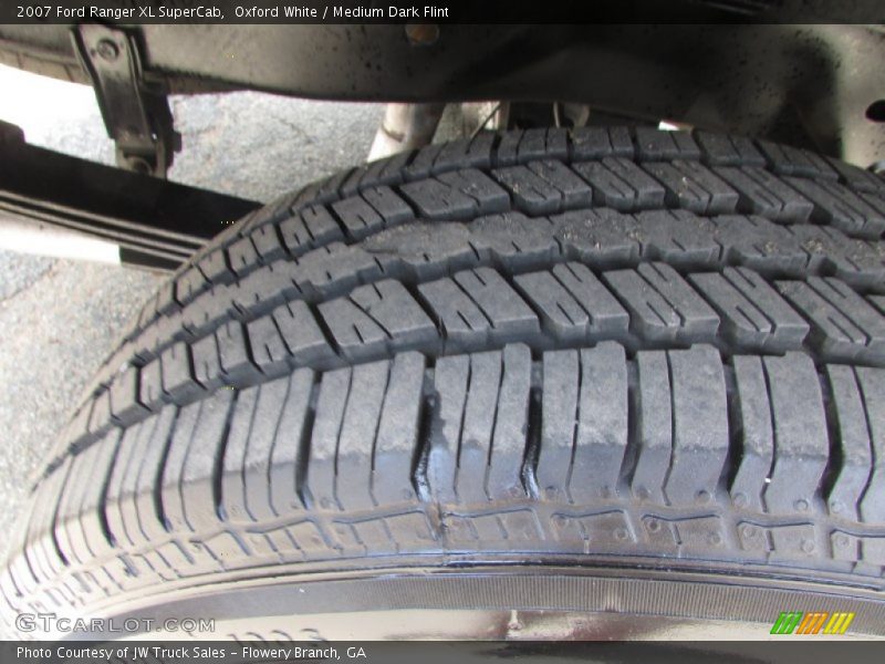 Oxford White / Medium Dark Flint 2007 Ford Ranger XL SuperCab