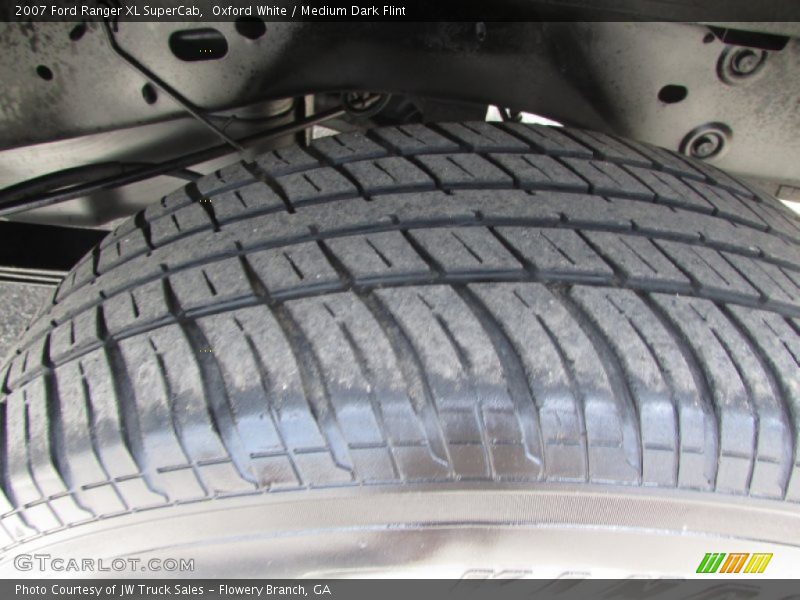 Oxford White / Medium Dark Flint 2007 Ford Ranger XL SuperCab