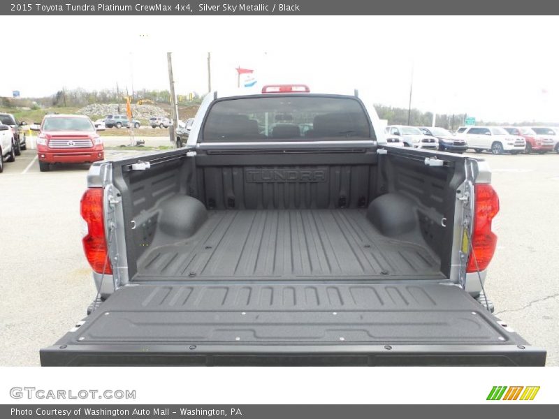 Silver Sky Metallic / Black 2015 Toyota Tundra Platinum CrewMax 4x4