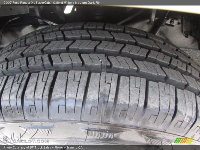 Oxford White / Medium Dark Flint 2007 Ford Ranger XL SuperCab