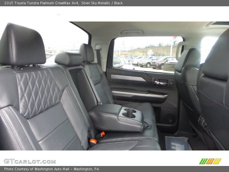 Silver Sky Metallic / Black 2015 Toyota Tundra Platinum CrewMax 4x4