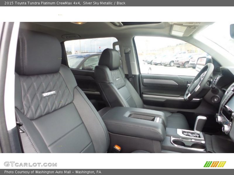 Silver Sky Metallic / Black 2015 Toyota Tundra Platinum CrewMax 4x4