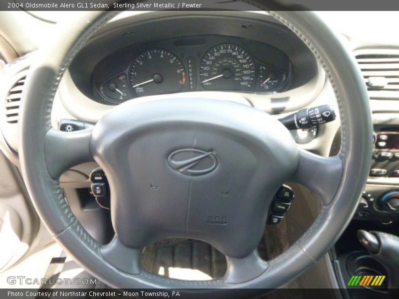 Sterling Silver Metallic / Pewter 2004 Oldsmobile Alero GL1 Sedan