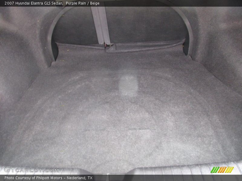Purple Rain / Beige 2007 Hyundai Elantra GLS Sedan