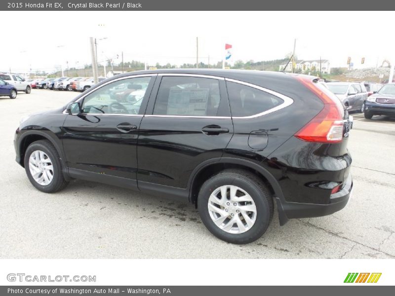 Crystal Black Pearl / Black 2015 Honda Fit EX