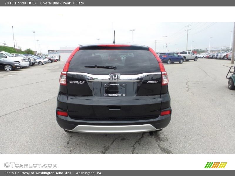 Crystal Black Pearl / Black 2015 Honda Fit EX