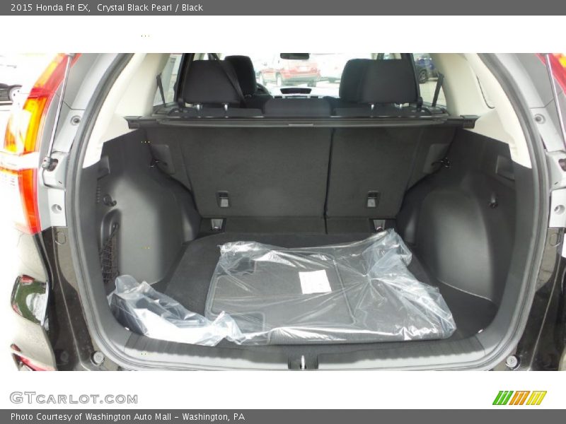 Crystal Black Pearl / Black 2015 Honda Fit EX