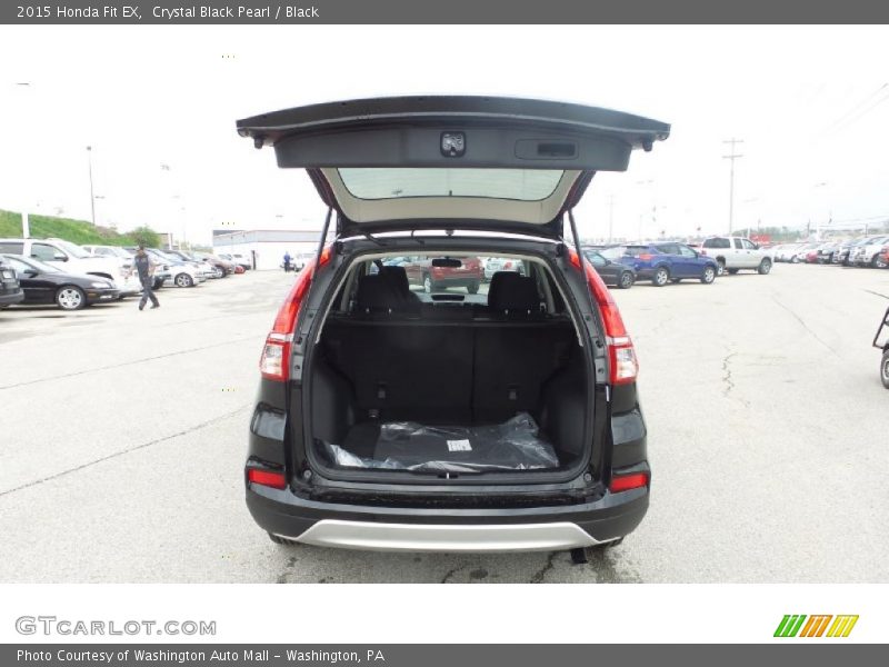 Crystal Black Pearl / Black 2015 Honda Fit EX