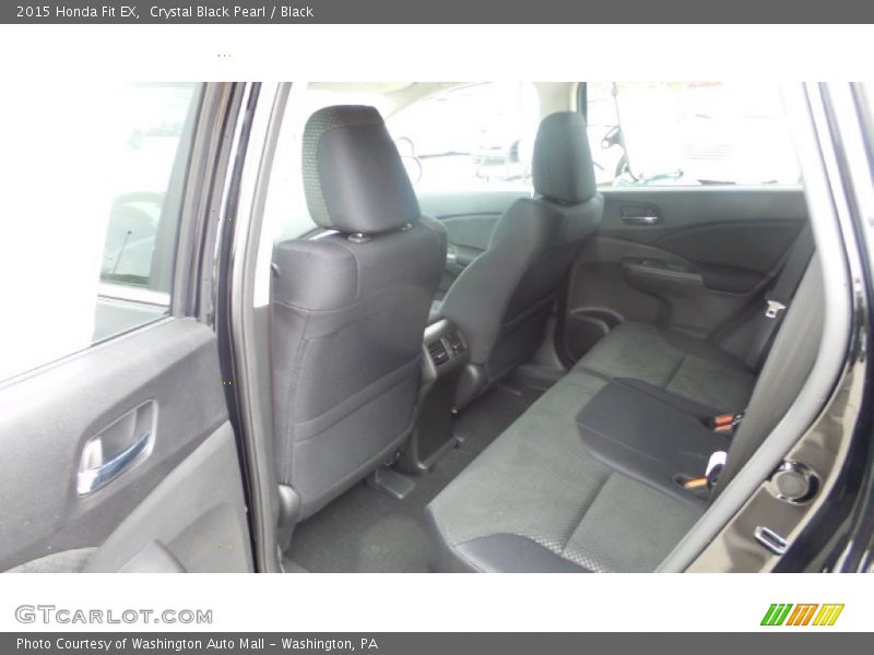 Crystal Black Pearl / Black 2015 Honda Fit EX