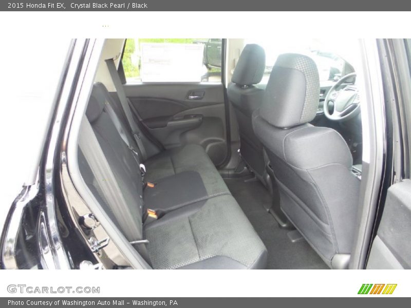 Crystal Black Pearl / Black 2015 Honda Fit EX