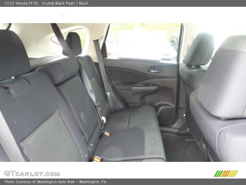 Crystal Black Pearl / Black 2015 Honda Fit EX