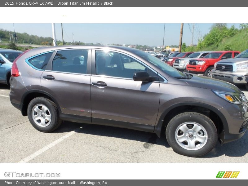 Urban Titanium Metallic / Black 2015 Honda CR-V LX AWD