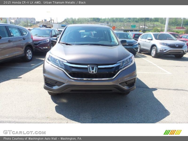 Urban Titanium Metallic / Black 2015 Honda CR-V LX AWD